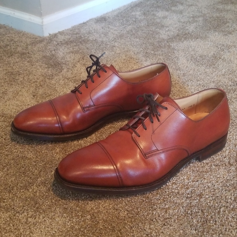 Brooks Brothers Peal & Co Cap Toe